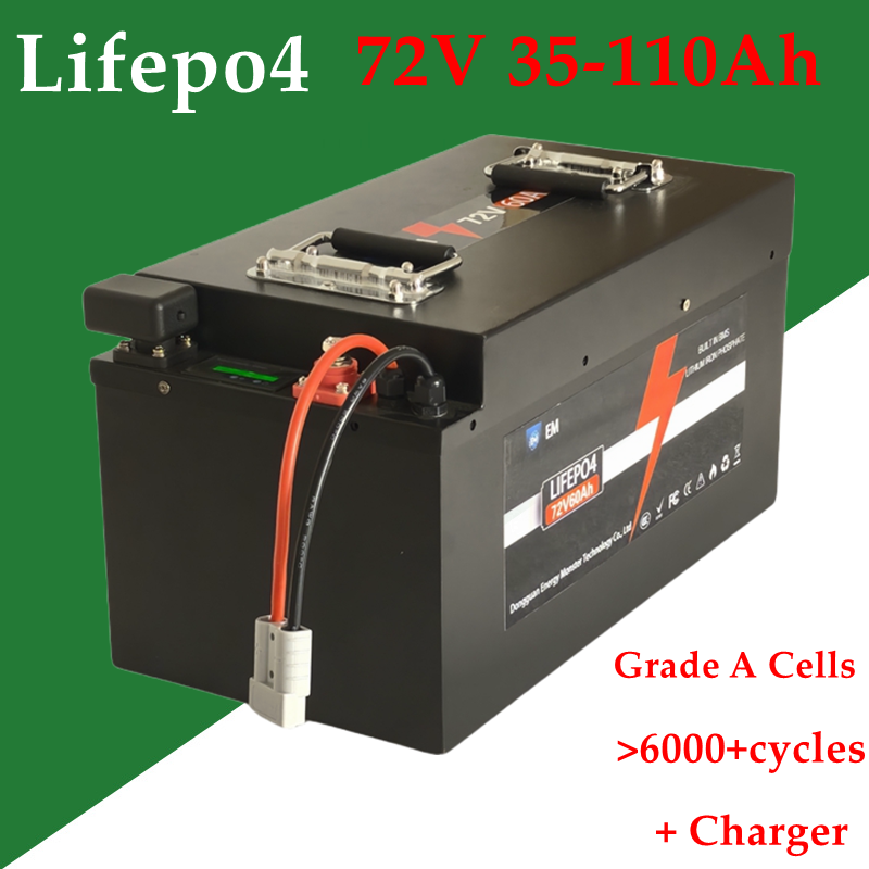 72V 40Ah Lifepo4 Battery Pack - Batteria al litio 72V 35Ah 40Ah