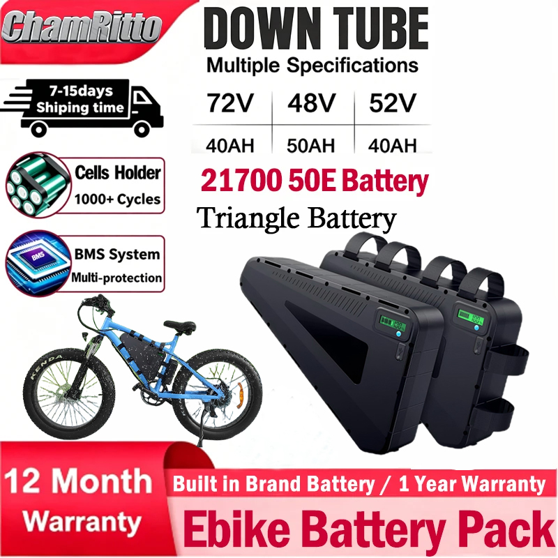 72V 50Ah 21700 Lithium Battery - Batteria al litio 21700 per bici