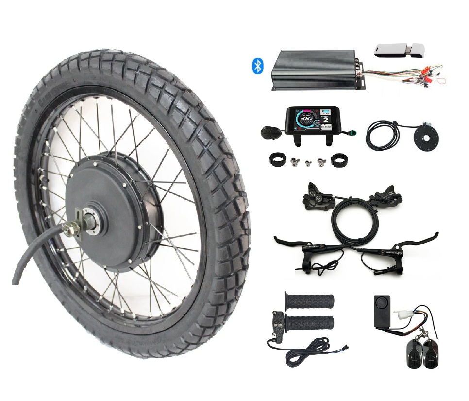 72V 100A Sabvoton Controller - 48V-72V 100A 5000W Cerchione del motociclo