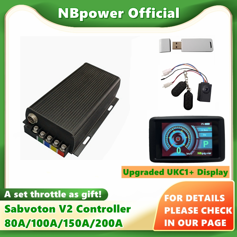 72V 100A Sabvoton Controller - Controller Sabvoton(MQCON) V2 72V 80A 100A