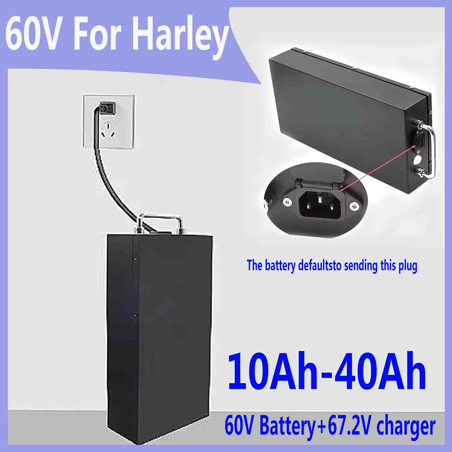 60V 50Ah Electric Scooter Battery - Batteria al litio 60V 20AH-40AH per