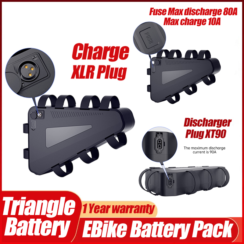 Batteria triangolare per bici  - 72V 50Ah 21700 Lithium Battery recensione e prezzo