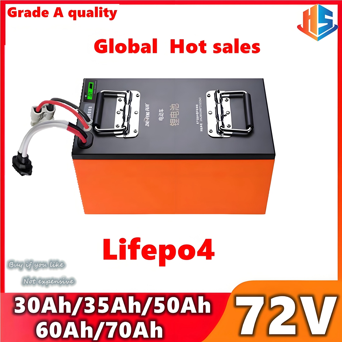 Batteria Lifepo4 72V 50Ah 60AH - 72V 40Ah Lifepo4 Battery Pack recensione e prezzo