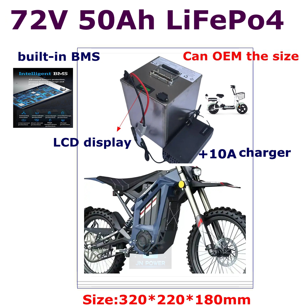 Batteria al litio JN-24S 72V 5 - 72V 40Ah Lifepo4 Battery Pack recensione e prezzo
