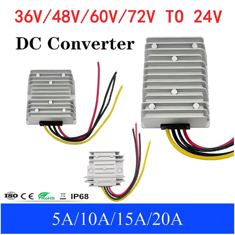 36V 48V 60V 72V 30-90V a 24V 5 - 72V 15A Fast Charger recensione e prezzo