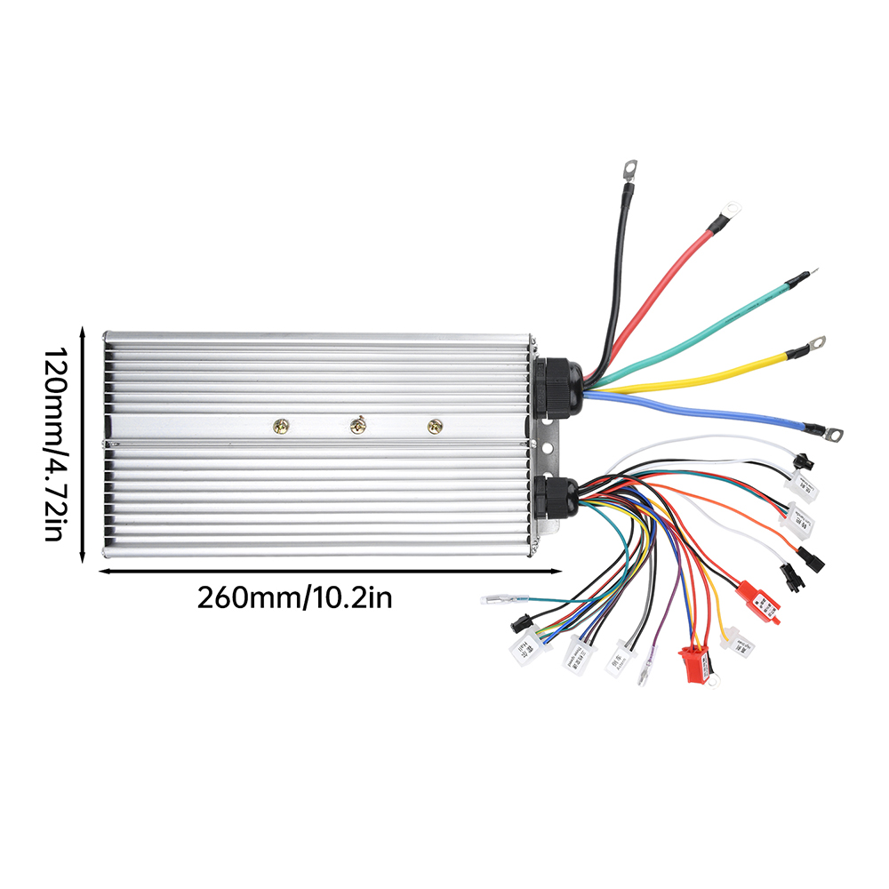 Controller motore brushless 48 - 72V 100A Sabvoton Controller recensione e prezzo