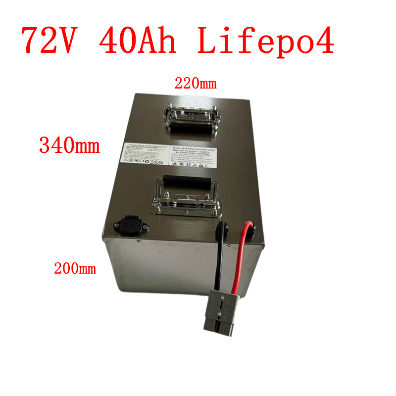 Batteria al litio fosfato LiFe - 72V 40Ah Lifepo4 Battery Pack recensione e prezzo