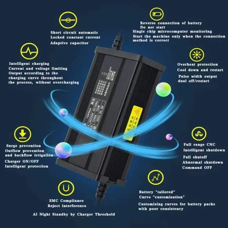 Caricabatteria intelligente Li - 84V 20A Smart Charger recensione e prezzo