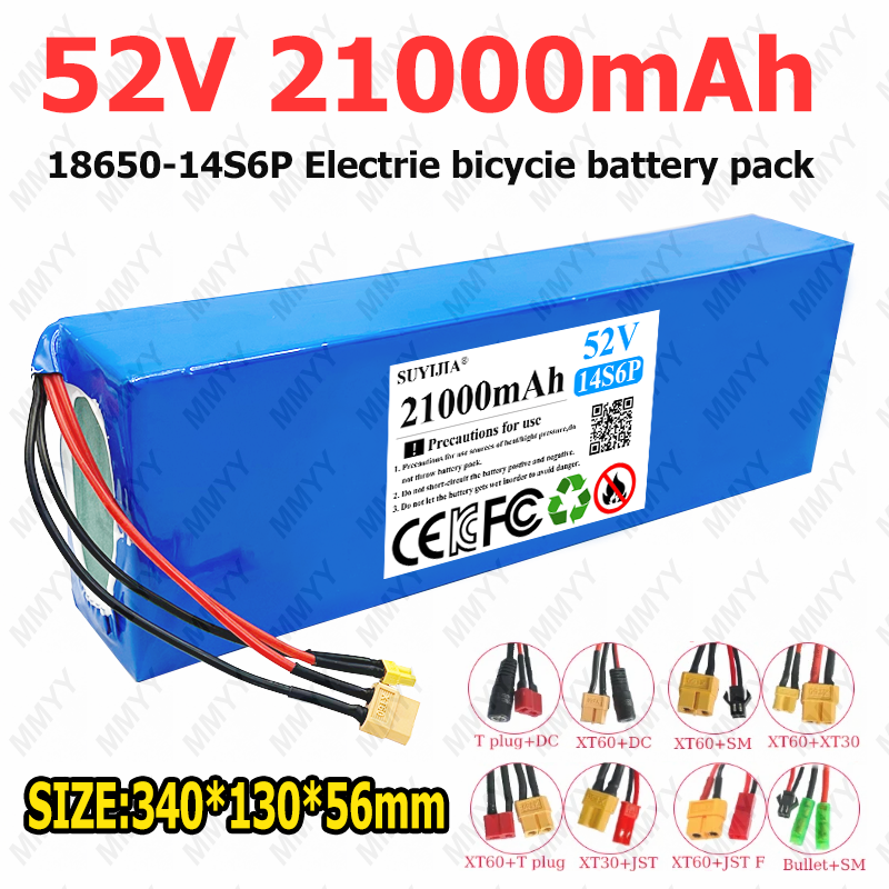 Batteria al Litio 52V 21Ah 14S - 60V 50Ah Electric Scooter Battery recensione e prezzo